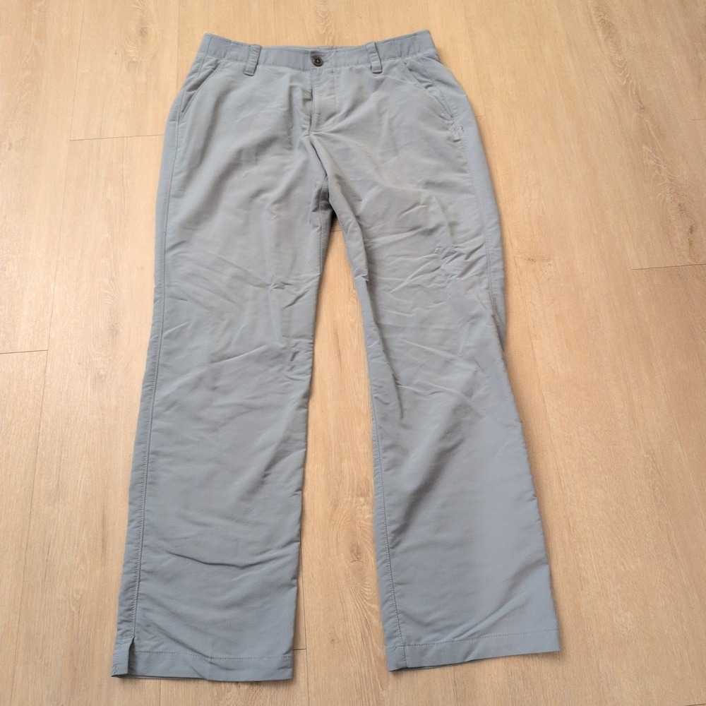 Under Armour Mens Golf Pants Gray Performance Stretch Trousers 34x30